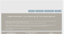 Desktop Screenshot of faedrelandet.dk